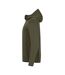 Sweat À Capuche Hayden Homme Vert Kaki Clique-3