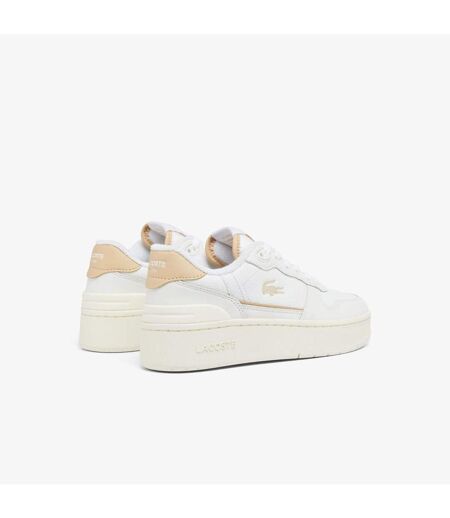 Baskets T-clip Femme Blanc Lacoste