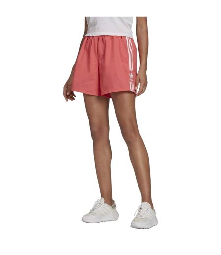 Short Motif/style 3 Rayures Femme Rose Adidas