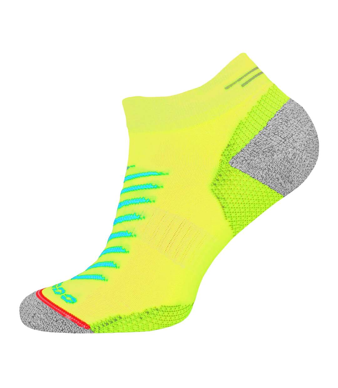 COMODO - 1 Paire Chaussettes Running Hi Vis Coolmax Sport pour Eté-3