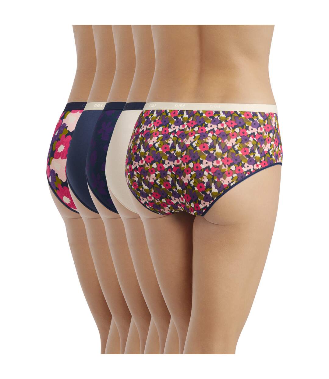 Lot de 5 Shorties Les Pockets Coton-2
