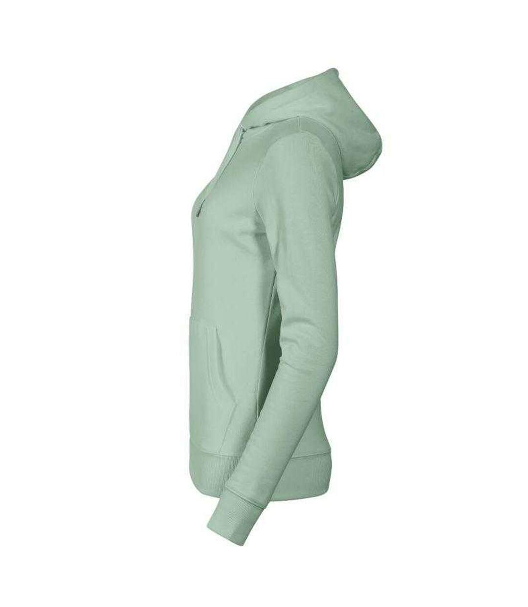 Sweat À Capuche Cape Femme Vert Malfini-3
