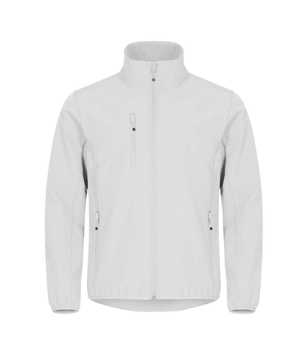 Veste Softshell Classic Homme Blanc Clique-1