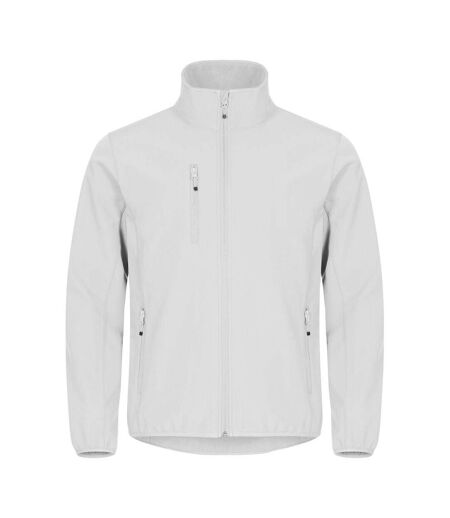 Veste Softshell Classic Homme Blanc Clique