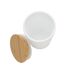 Bamboo recycled 300ml travel mug one size white XD Collection-3