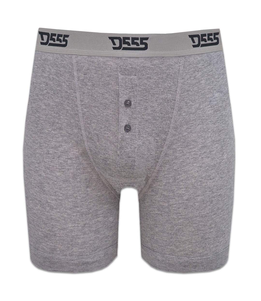 Duke London Mens Driver Boxer Shorts (Pack Of 3) (Black/White/Grey) - UTDC113-3