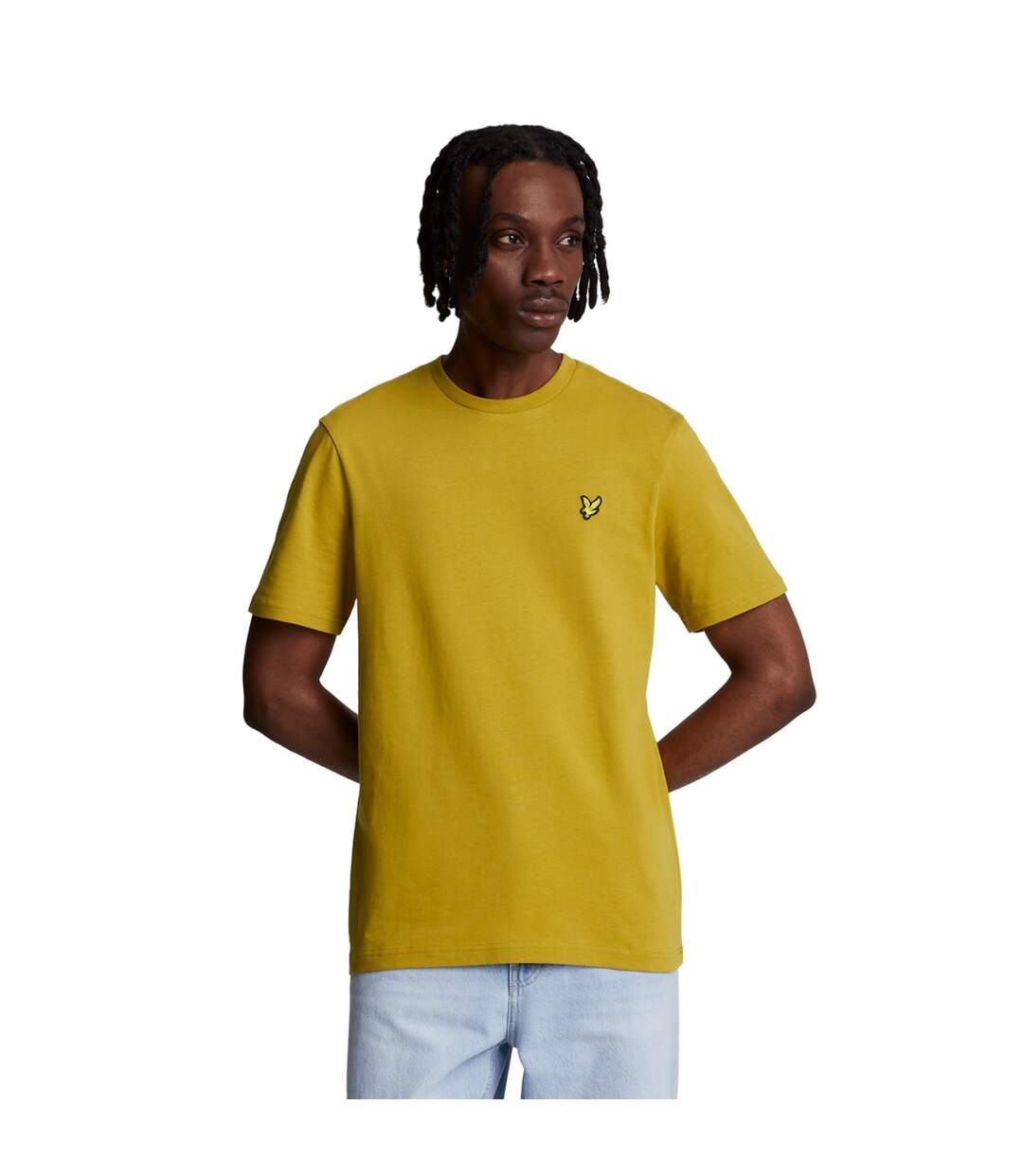 T-shirt uni pour hommes Lyle & Scott-1