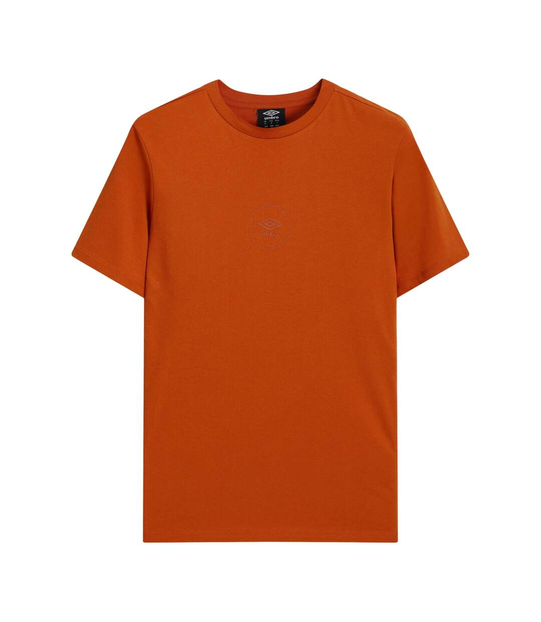 Mens relaxed fit t-shirt gold flame Umbro-1