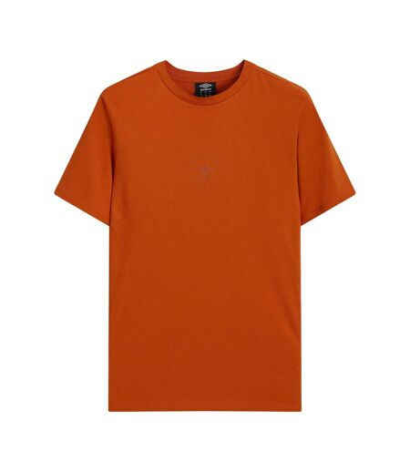 Mens relaxed fit t-shirt gold flame Umbro