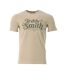 T-shirt Beige Homme Teddy Smith Giant - S