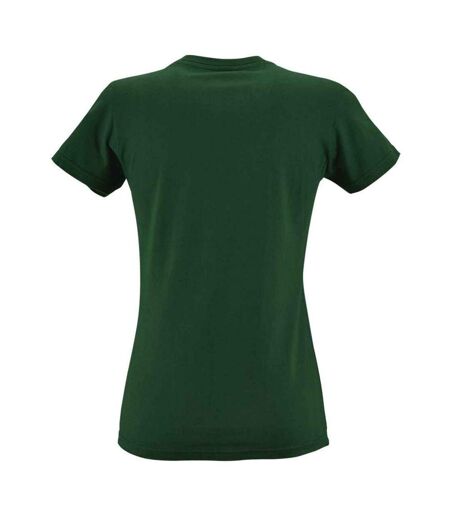 T-shirt Imperial Femme Vert Bouteille SOLS