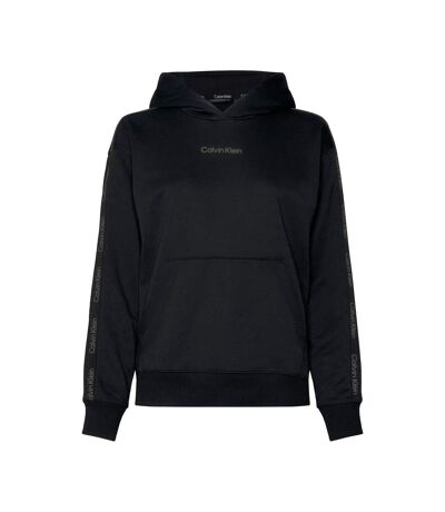 Sweat À Capuche Femme Noir Calvin Klein
