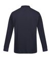 Regatta Mens Leaonzo Long-Sleeved Polo Shirt (Navy/Black)