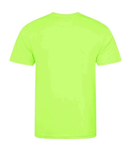 Mens t-shirt electric green AWDis Cool