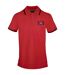 Mens Flag Polo Shirt Red Aquascutum-1