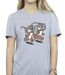 Disney Femme/Les femmes Chip 'n Dale Glasses Cotton Boyfriend T-Shirt (Gris sportif) - UTBI18719-3