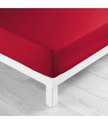 Drap Housse Microfibre Oscar 90x190cm Rouge