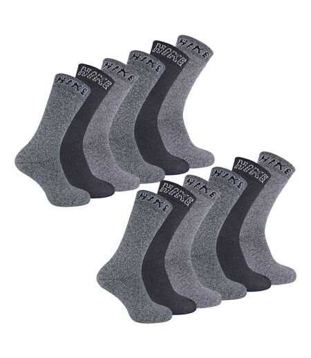 Sock Snob - 12 Paires Homme Chaussettes Randonnée | Chaussette Botte Rembourre