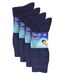 Paquet de 8 chaussettes de lit thermiques super douces pour hommes