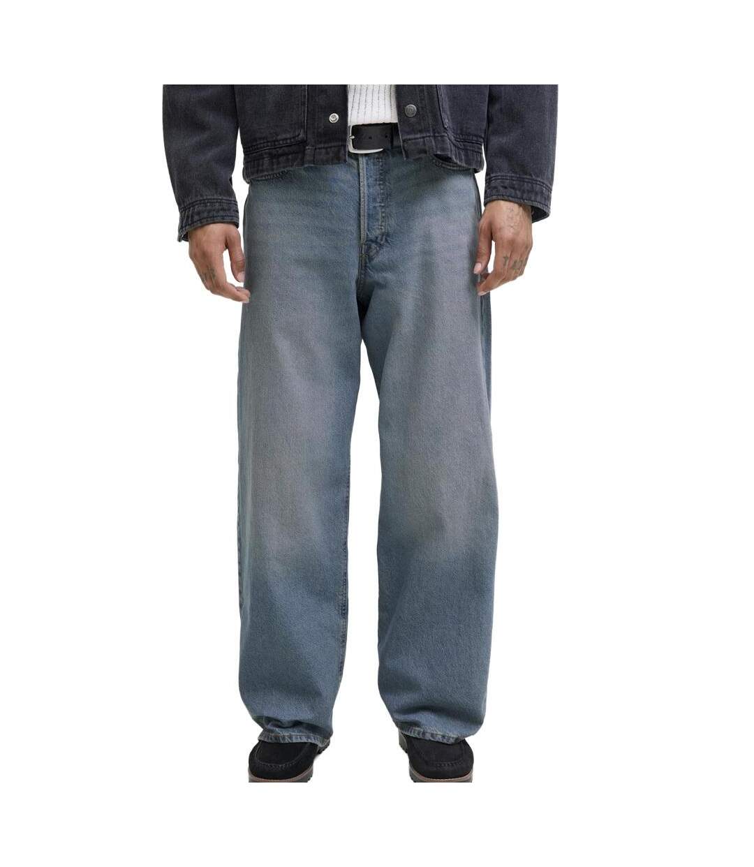 Jean loose bleu homme jack & jones dave original 081-1