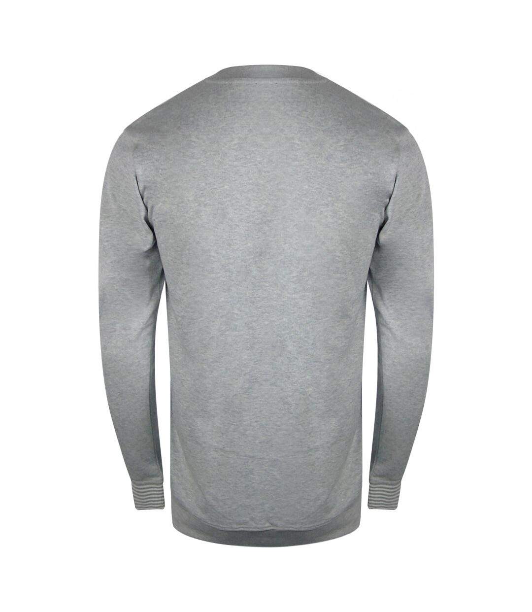 Unisex Adult Logo Round Neck Sweatshirt Grey Cavalli Class-2
