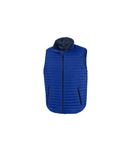 Unisex Adult Gilet Royal Blue Navy Result