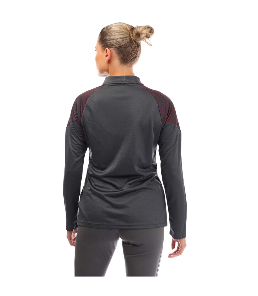 Womens/ladies 2023/24 Manchester City Fc Training Track Top Grey Puma-2