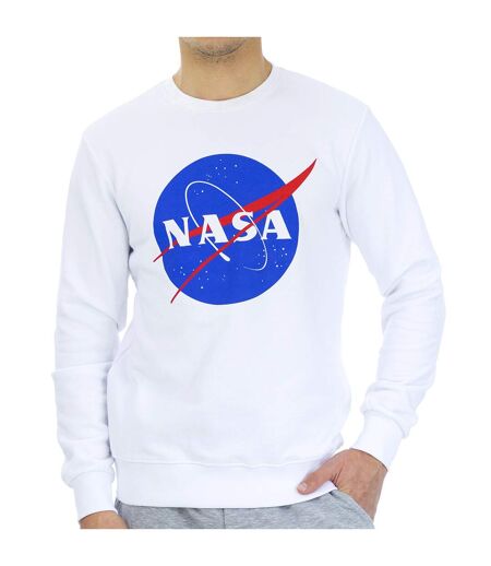 NASA11S Men's Basic Long Sleeve Round Neck Sweatshirt