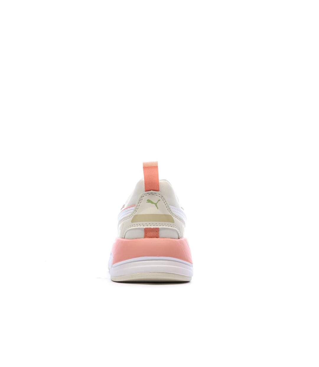 Baskets blanc/rose femme puma x-ray 3-3