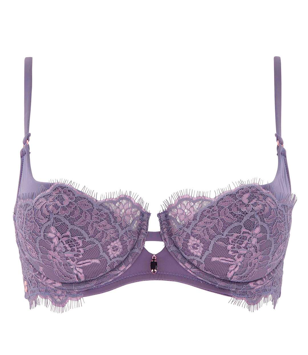 Soutien-gorge coques moulées violet Aromatique-1