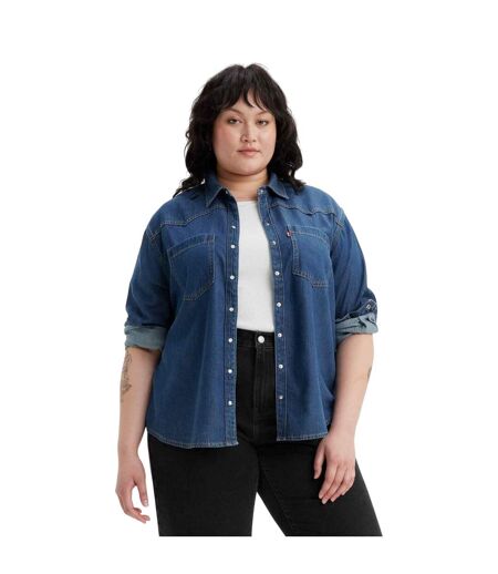 Chemisier Teodora Femme Bleu Denim Levis