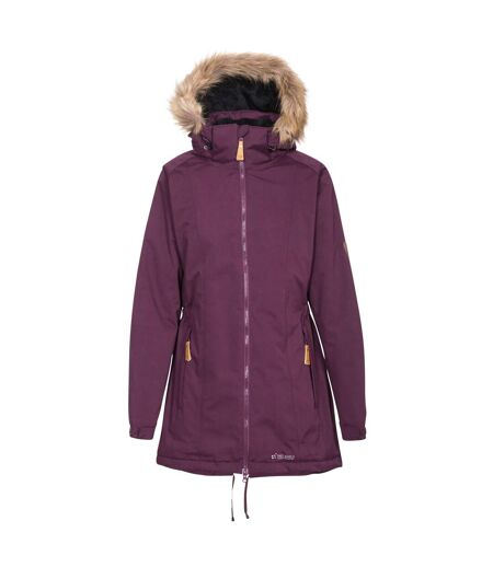 Trespass Womens/Ladies Celebrity Insulated Longer Length Parka Jacket (Potent Purple) - UTTP4190