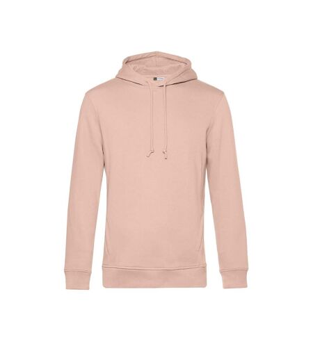 Sweat À Capuche Homme Rose Pâle B&C