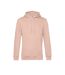 Sweat À Capuche Homme Rose Pâle B&C-1