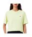 T-shirt vert fluo femme lacoste tf7215-1