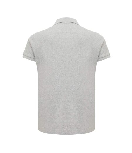 Womens/ladies yosemite pique polo shirt heather grey Iqoniq