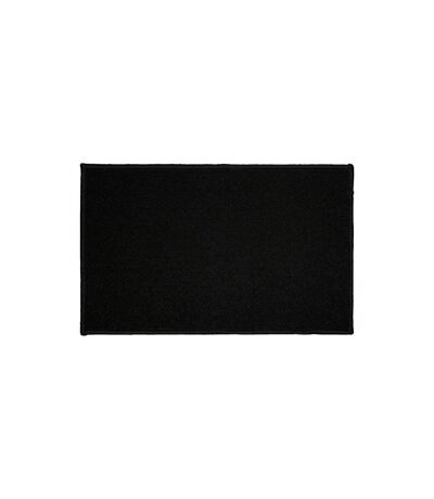 Tapis Déco Rectangulaire Primobis 50x80cm Noir