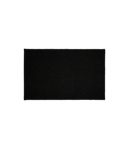 Tapis Déco Rectangulaire Primobis 50x80cm Noir