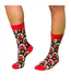 Chaussettes Motif Feathers Mcgraw Adulte Noir Rouge Wallace And Gromit-4