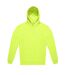 Sweat À Capuche Id.223 Adulte Vert Fluo B&C-1