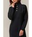 Robe pull à col boutonné HANIA-4