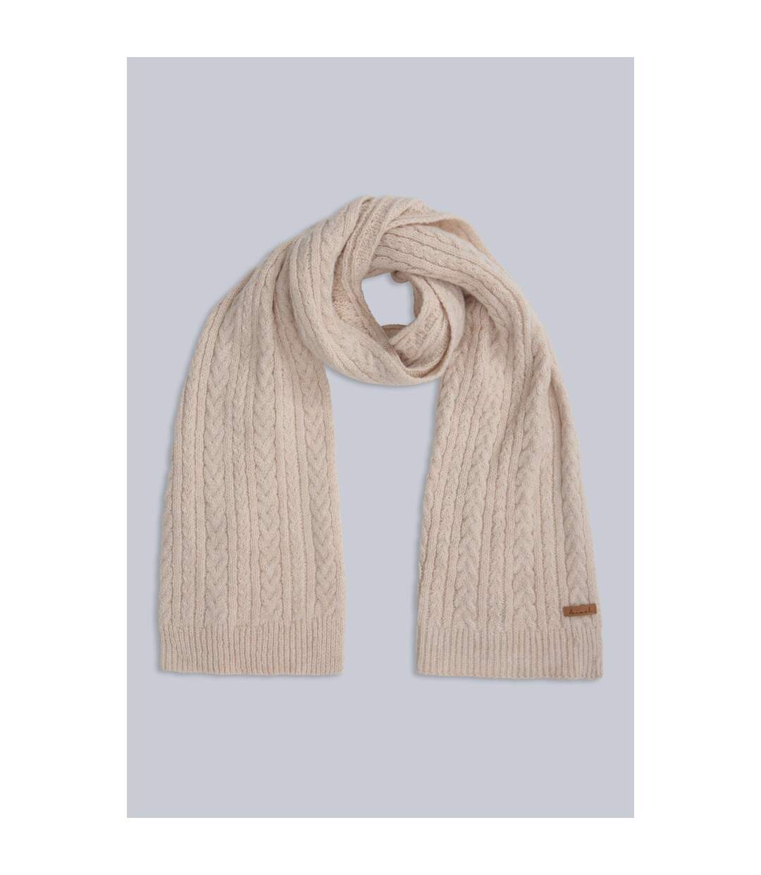Écharpe Becky Femme Taille Unique Beige Clair Animal-1