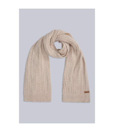 Écharpe Becky Femme Taille Unique Beige Clair Animal