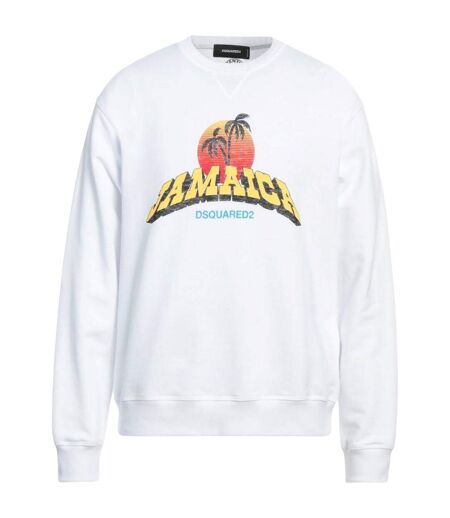 Unisex Adult Jamaica Sweatshirt White DSquared2