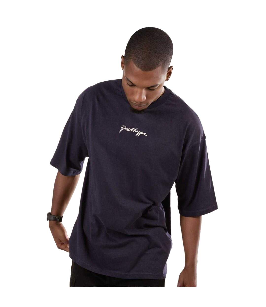 Mens T-shirt Navy Hype-1