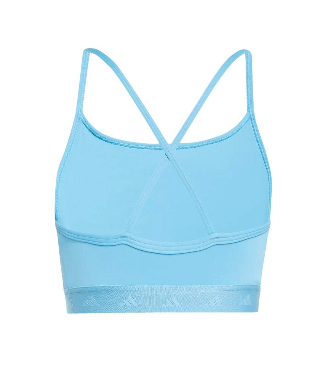 Brassière bleu femme adidas hyperglam-2
