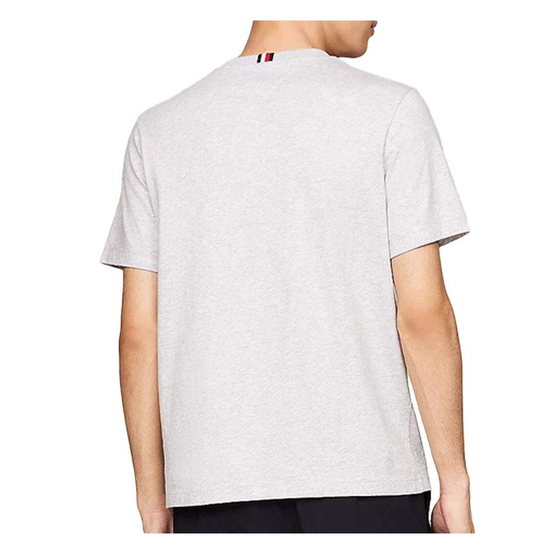 T-shirt Gris Homme Tommy Hilfiger Pocket - L-2