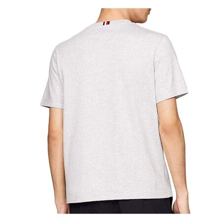 T-shirt Gris Homme Tommy Hilfiger Pocket - L