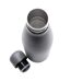 Stainless steel 500ml bottle one size grey XD Collection-2