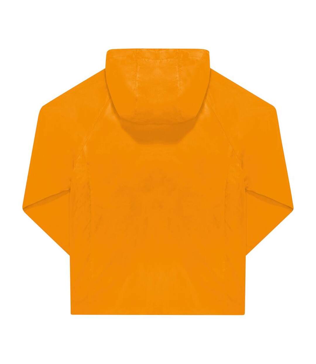 Unisex adult #reset windbreaker meta orange B&C-2